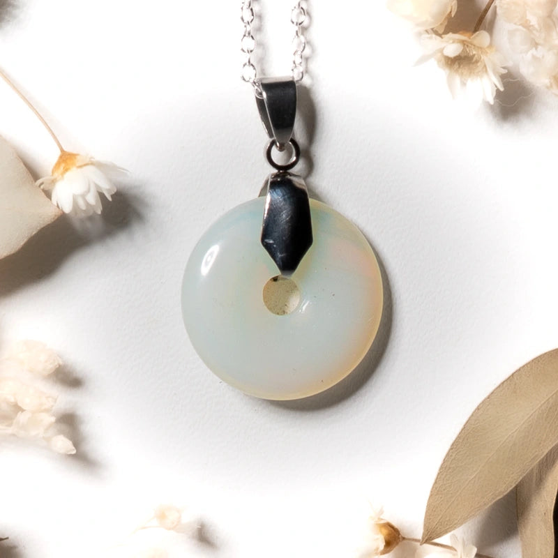 Pendentif donut Opale  – Amour et Harmonie