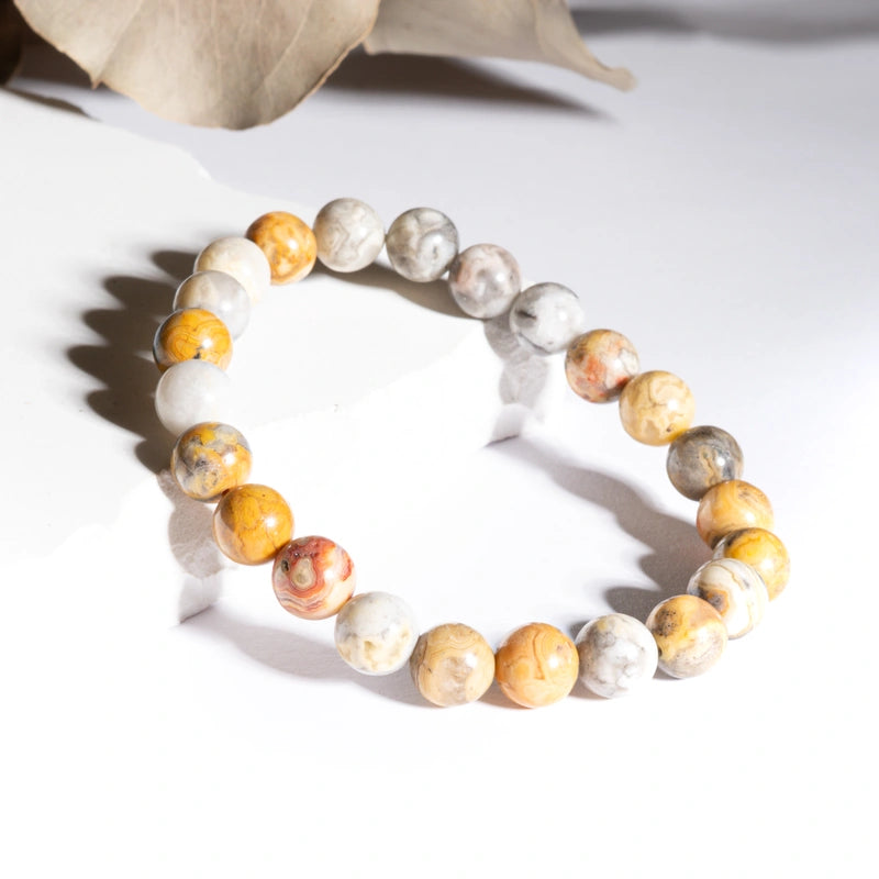 Bracelet Agate Crazy Lace – Joie et Créativité
