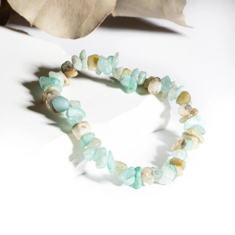 Bracelet baroque Amazonite – Calme Intérieur et Équilibre Énergétique