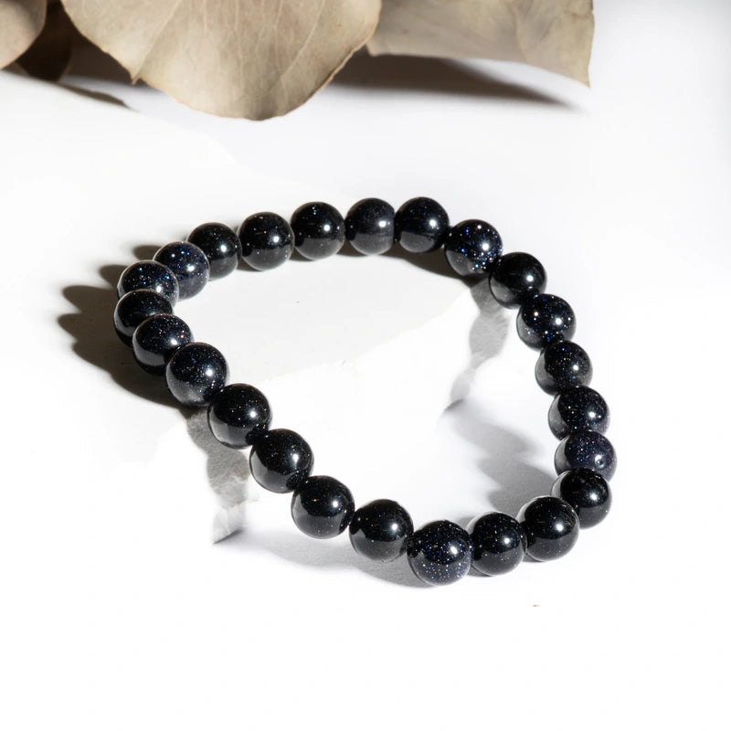 Bracelet Sandstone Bleue – Énergie et Clarté Mentale