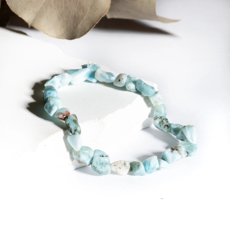 Bracelet Larimar – Sérénité et Communication Spirituelle