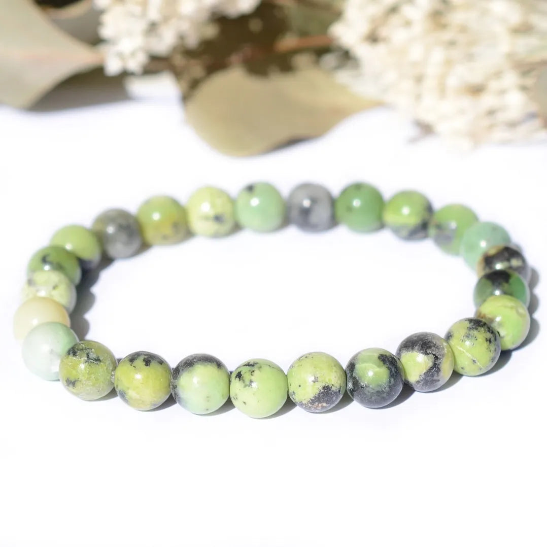 Bracelet Chrysoprase – Joie et Guérison du Cœur