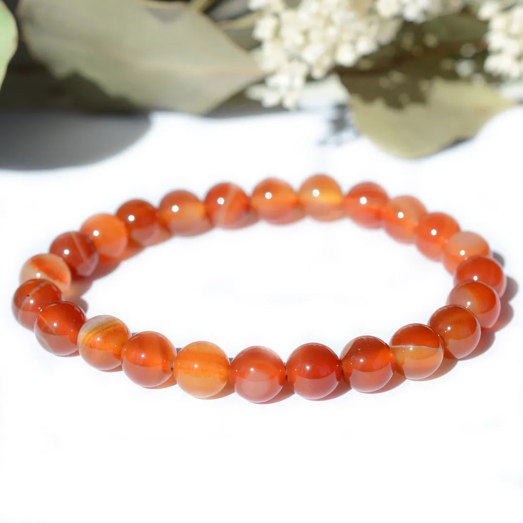 Bracelet Cornaline – Vitalité et Créativité