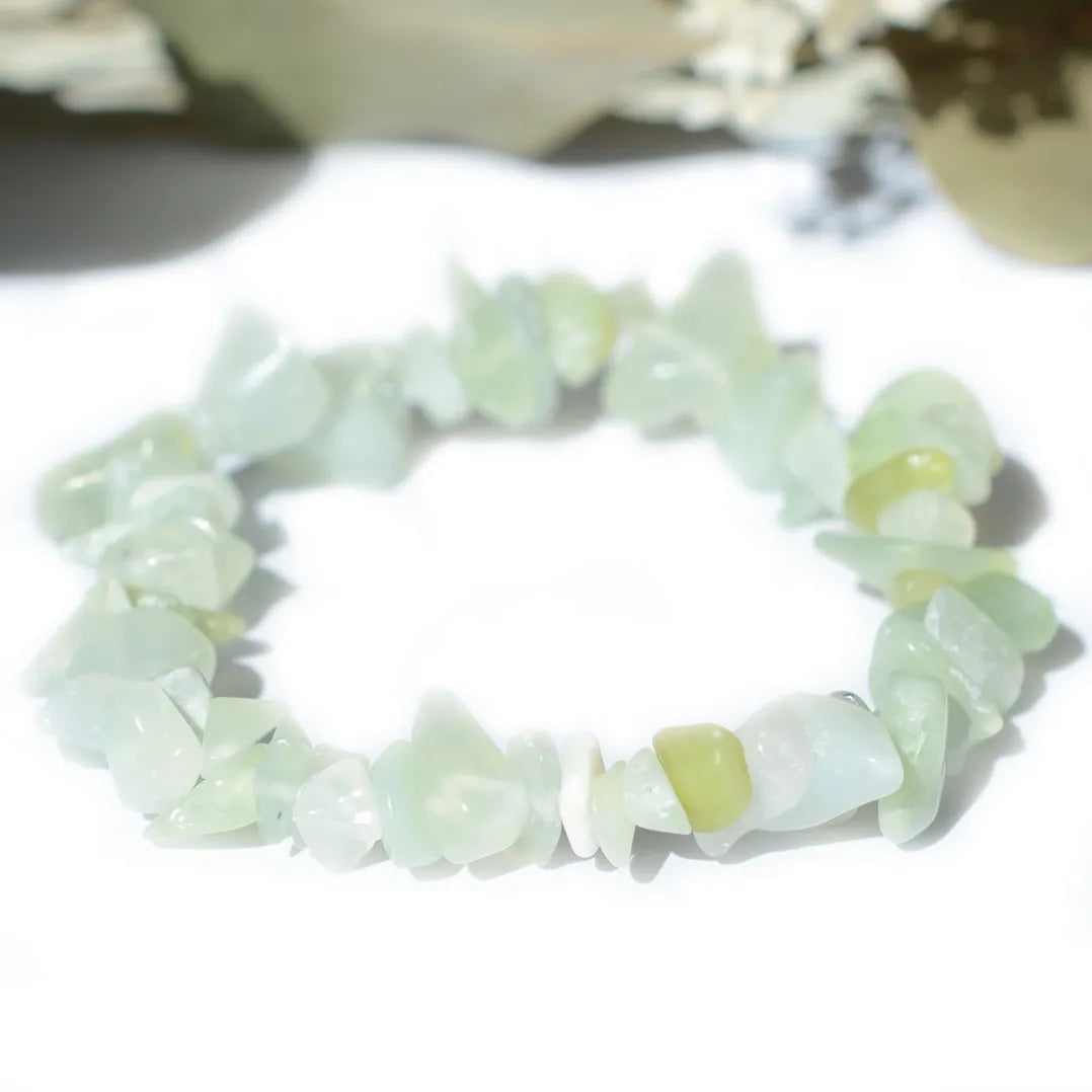 Bracelet baroque Jade – Sagesse, Prospérité et Équilibre