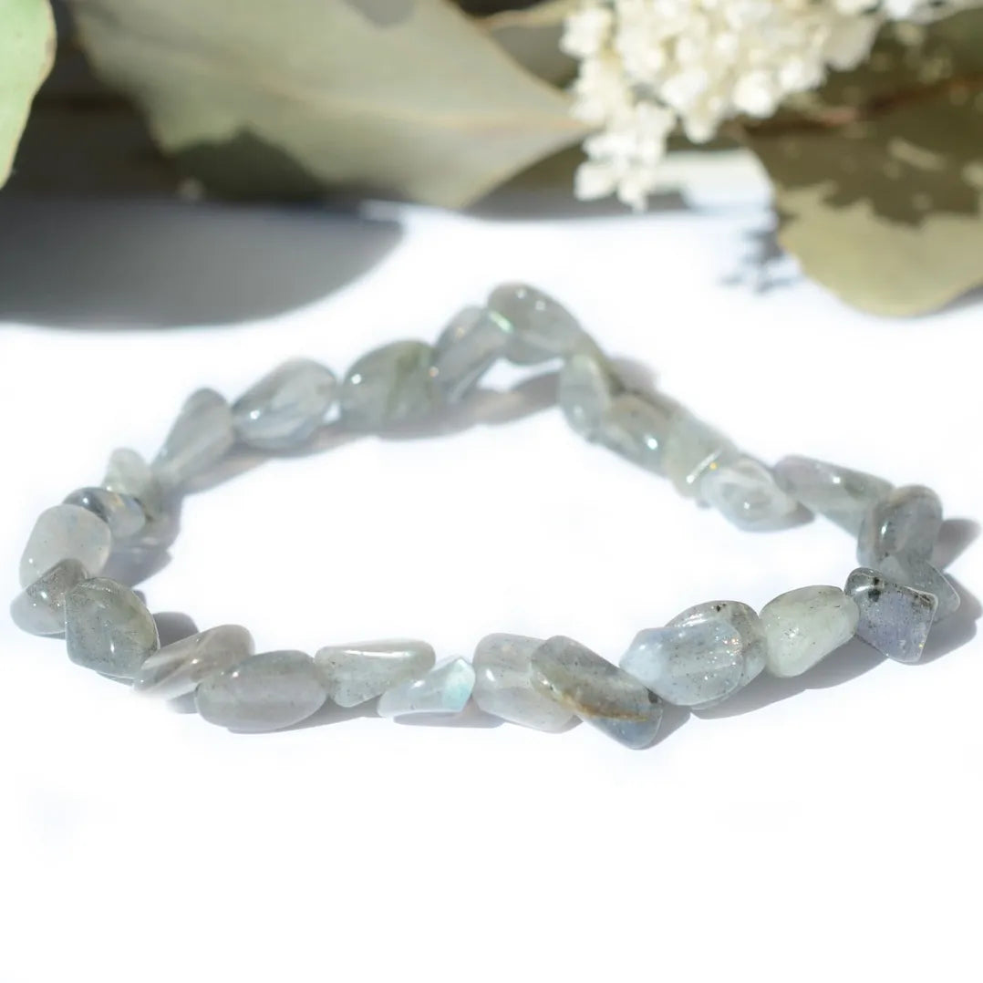 Bracelet roulé Labradorite – Protection et Transformation