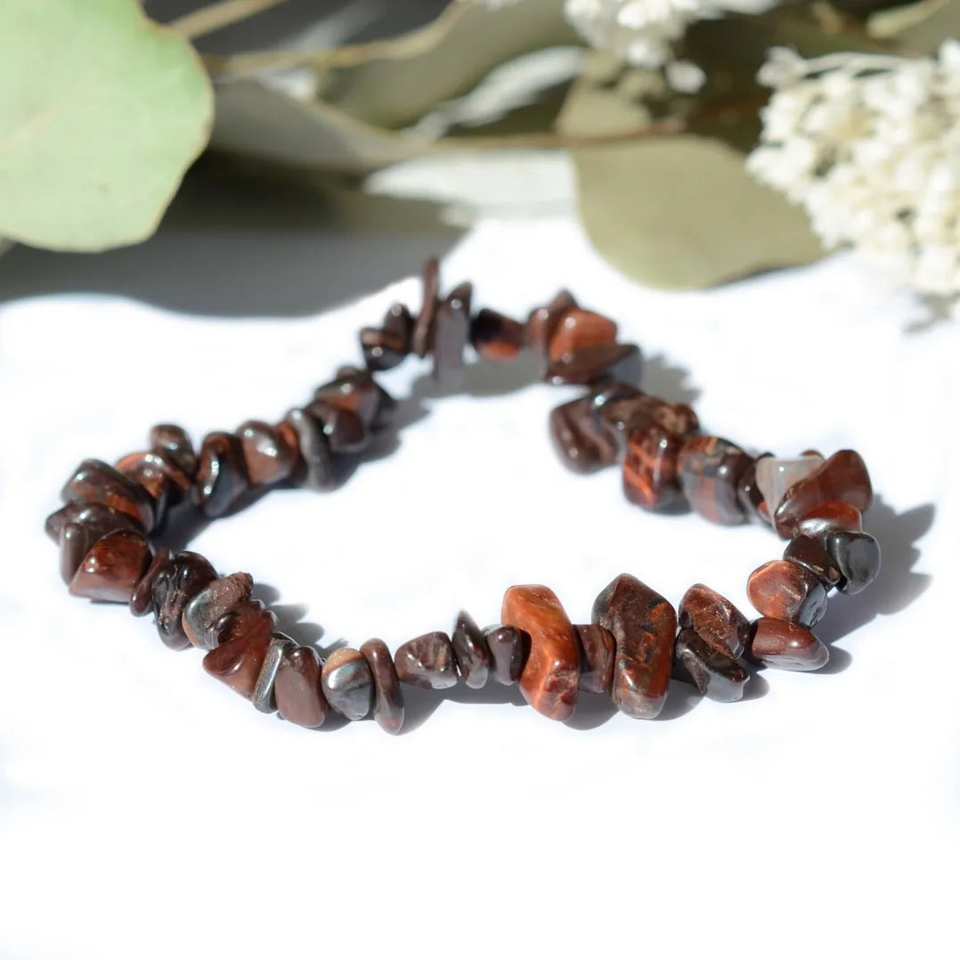 Bracelet baroque Oeil de Taureau – Force et Ancrage Spirituel