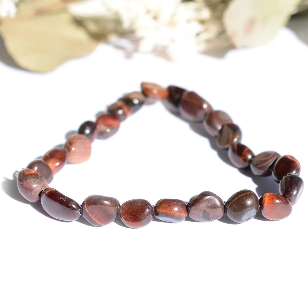Bracelet roulé Oeil de Taureau – Force et Ancrage Spirituel