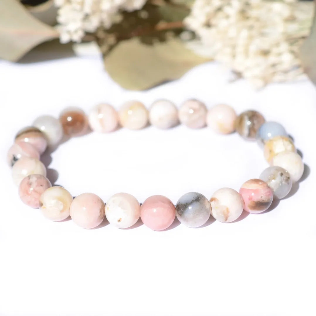 Bracelet Opale Rose – Amour et Harmonie