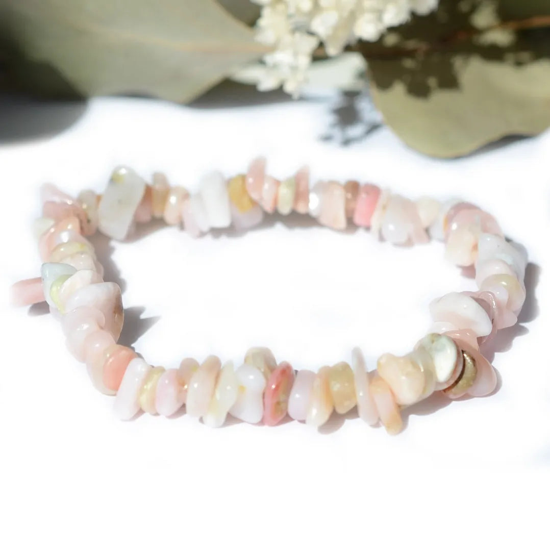 Bracelet baroque Opale Rose – Amour et Harmonie