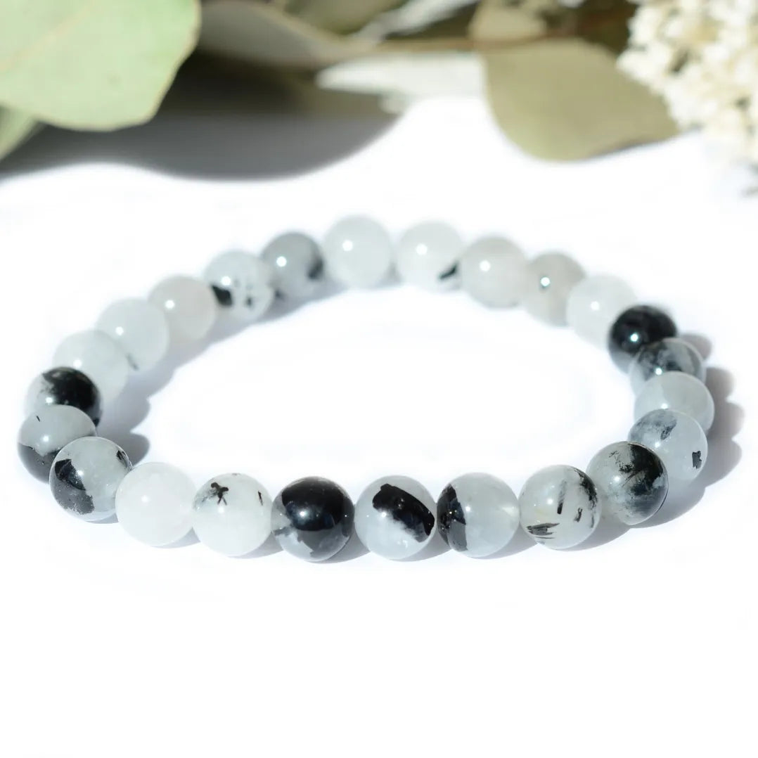 Bracelet Quartz Tourmaline – Protection et Équilibre Spirituel