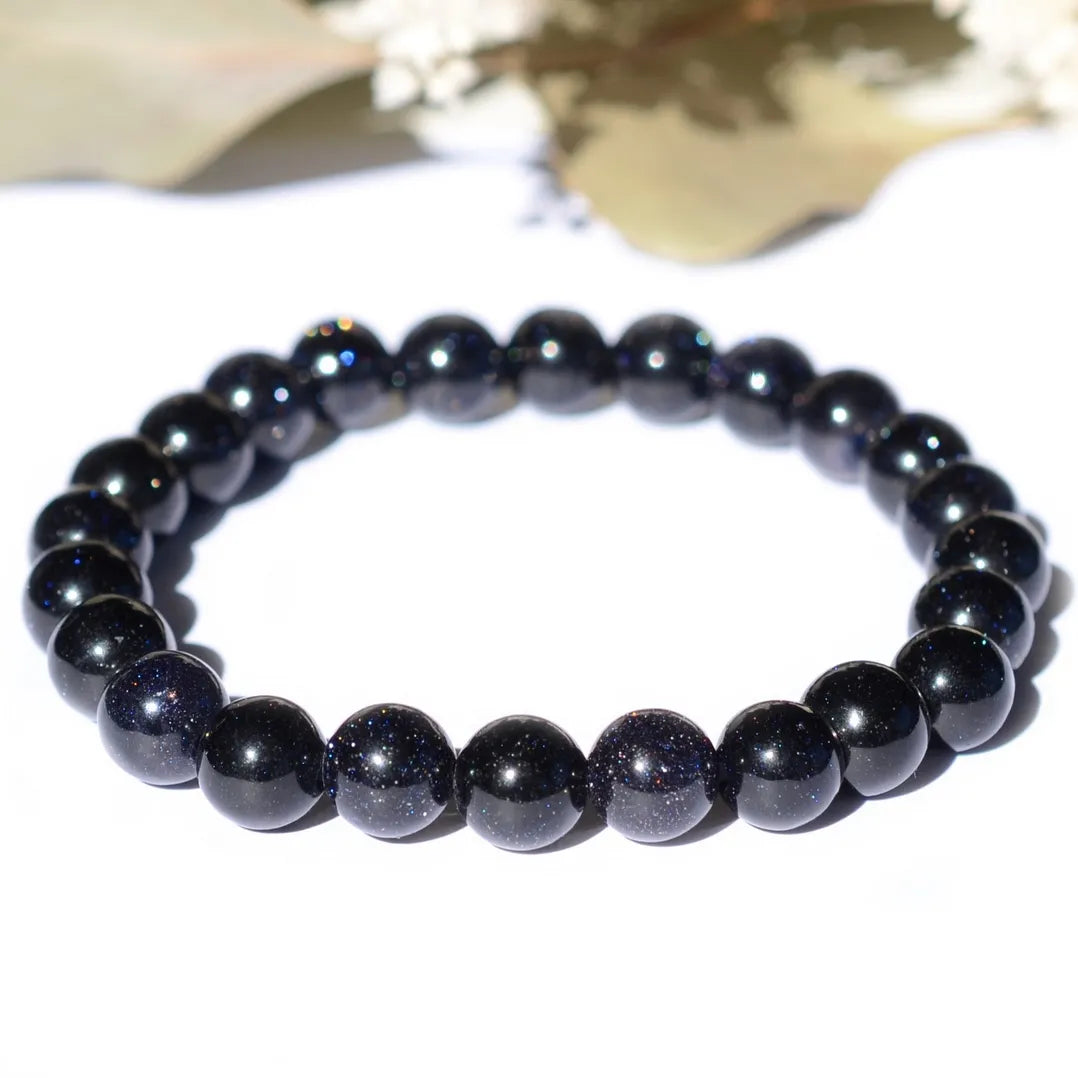 Bracelet Sandstone Bleue – Énergie et Clarté Mentale