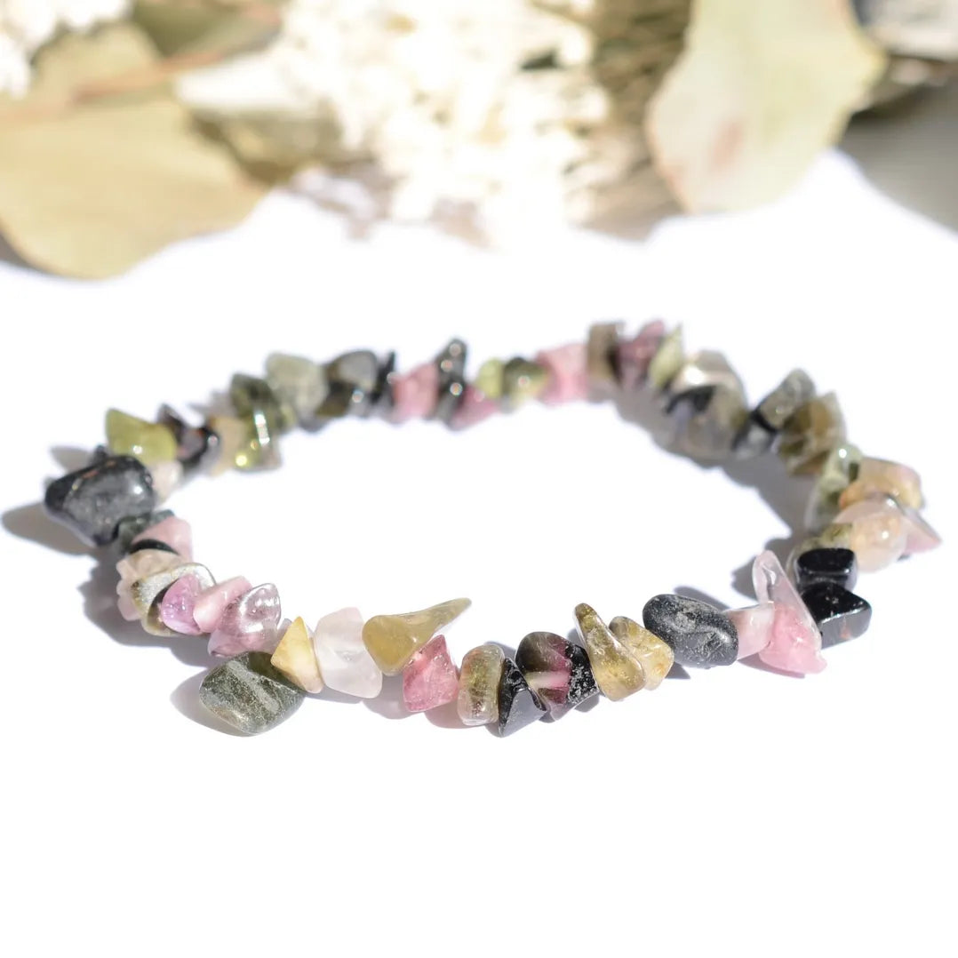 Bracelet baroque Tourmaline Multicolore – Harmonie et Équilibre